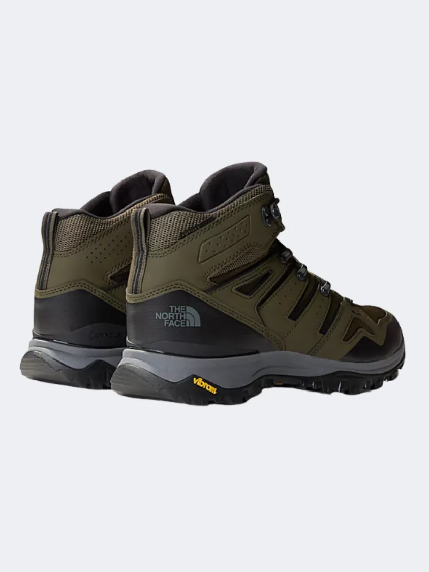 Quick Route The North Face Hedgehog Men Hiking Shoes Taupe Green/Black