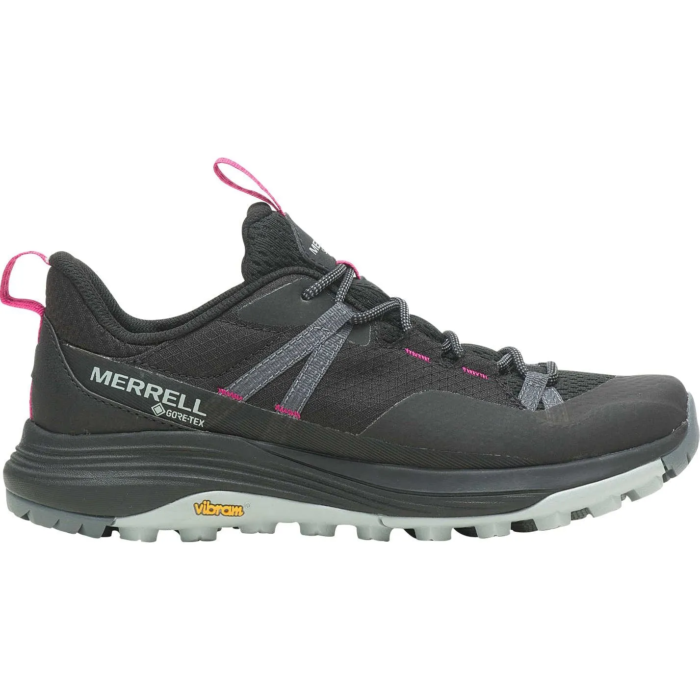 Ultimate Trekking Ultra Traction Merrell Siren 4 GORE-TEX Womens Walking Shoes - Black
