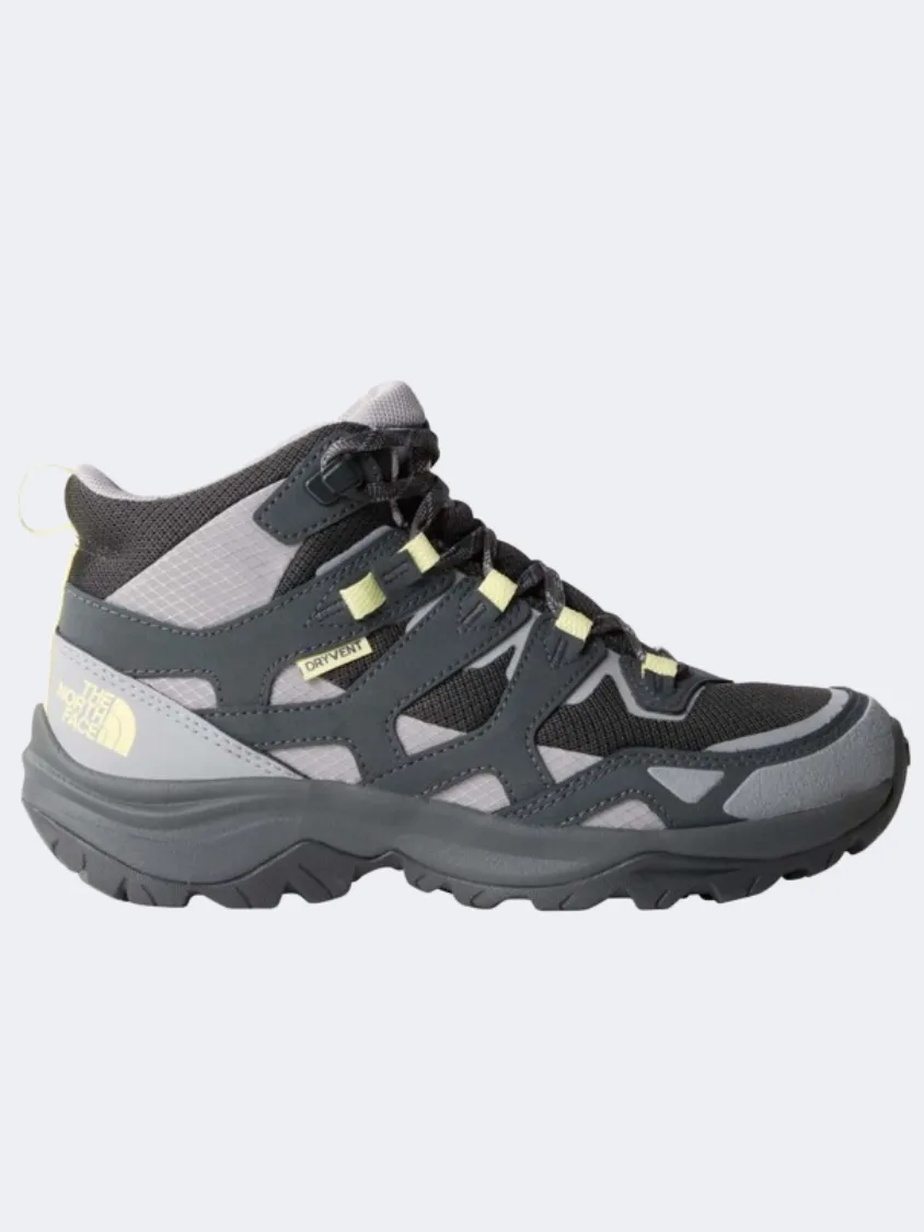 The North Face Hedgehog 3 Waterproof Women Hiking Boots Asphalt Grey/Meld Heavy Load Hard Surface