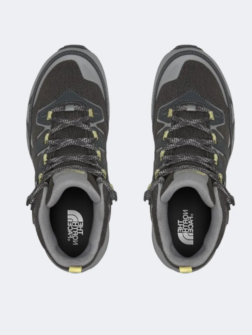 The North Face Hedgehog 3 Waterproof Women Hiking Boots Asphalt Grey/Meld Multi-Terrain Footwear