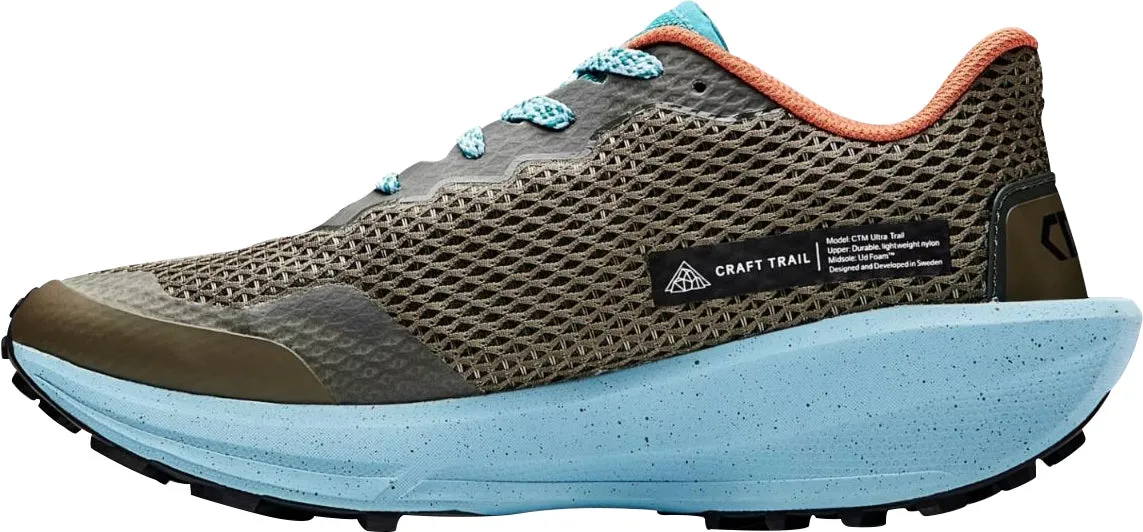 Durability Focus Springy Craft CTM Ultra Mens Trail Running Shoes - Grey