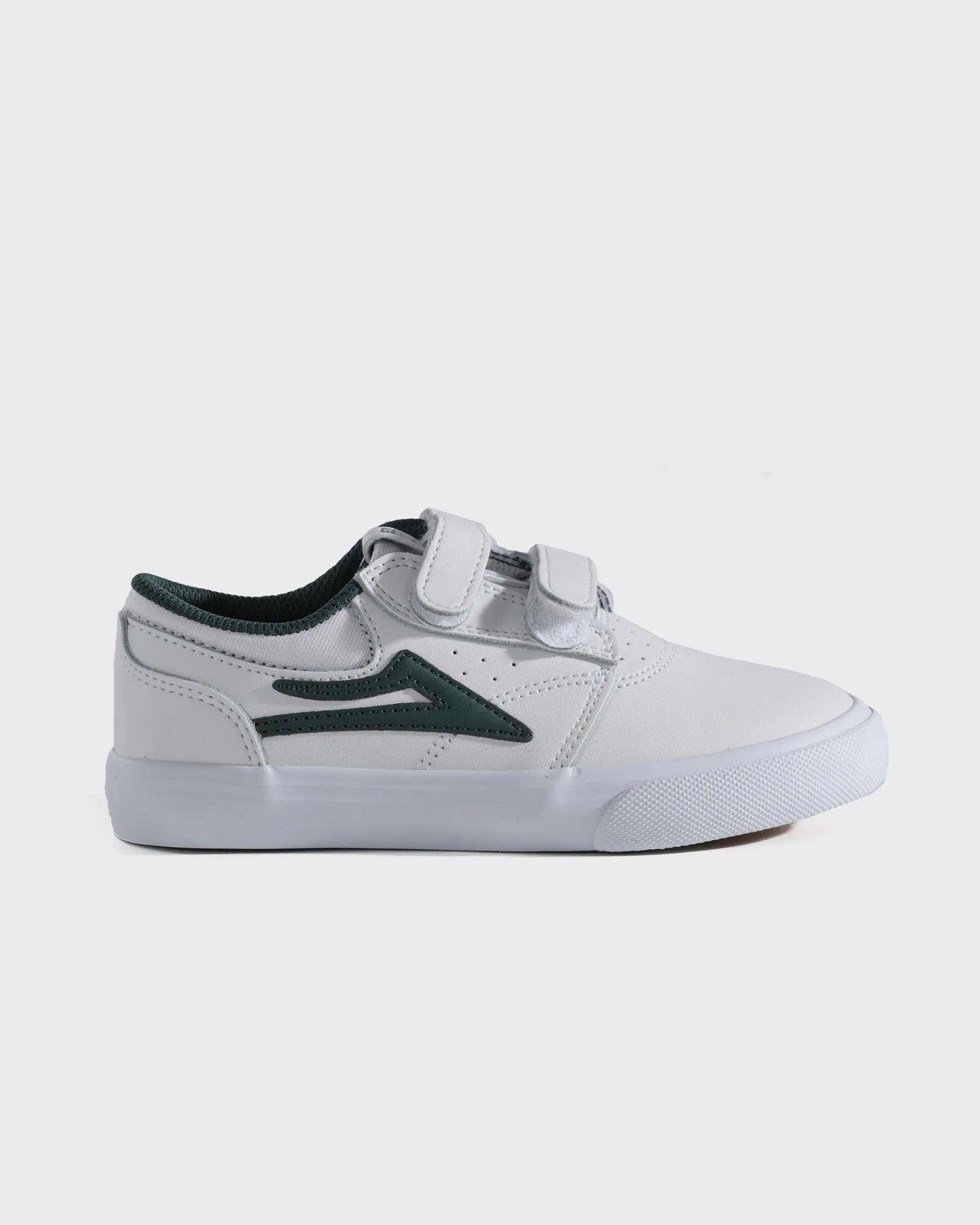 Shine Bright Griffin Kids - White/Pine Leather