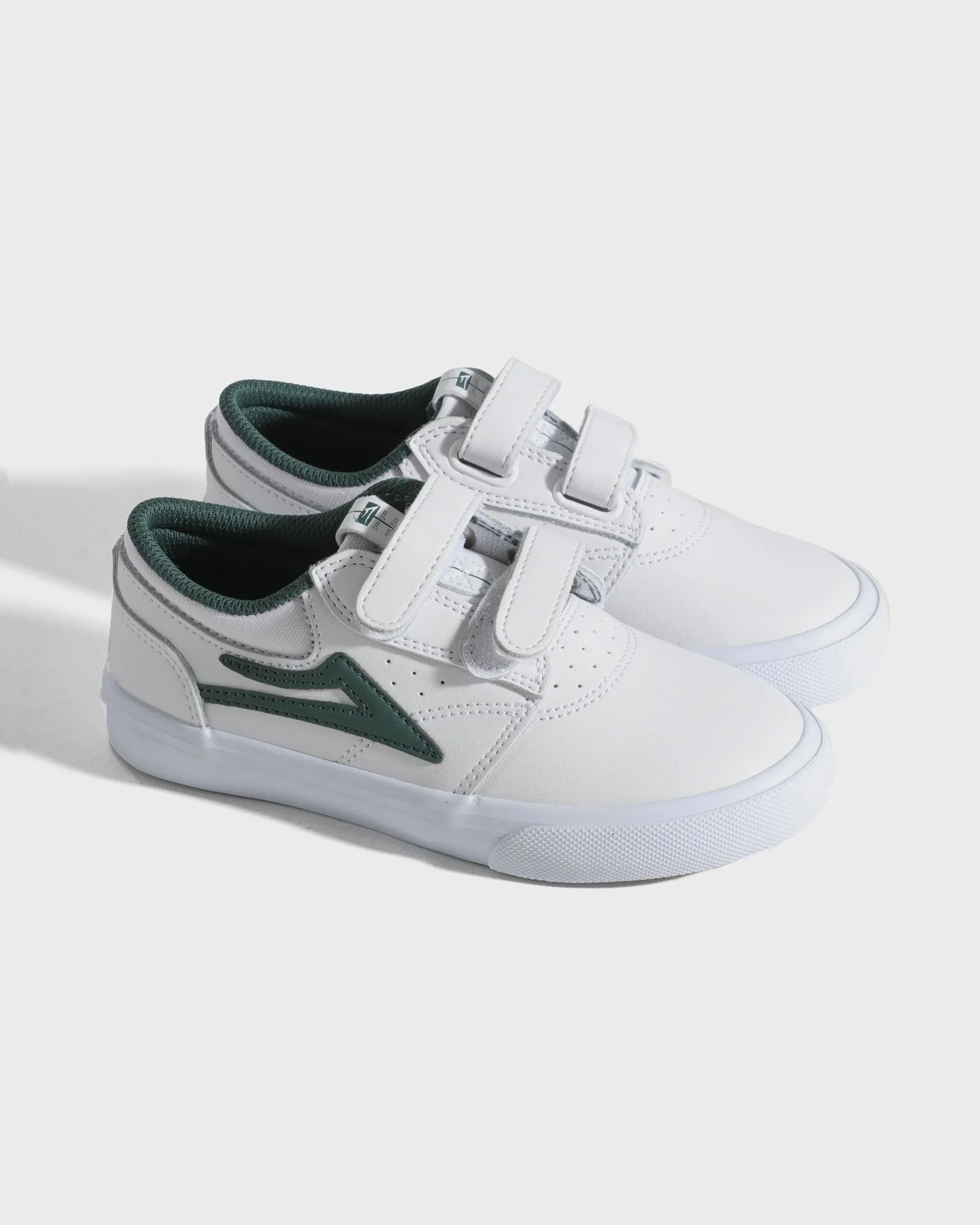Jungle Path Griffin Kids - White/Pine Leather