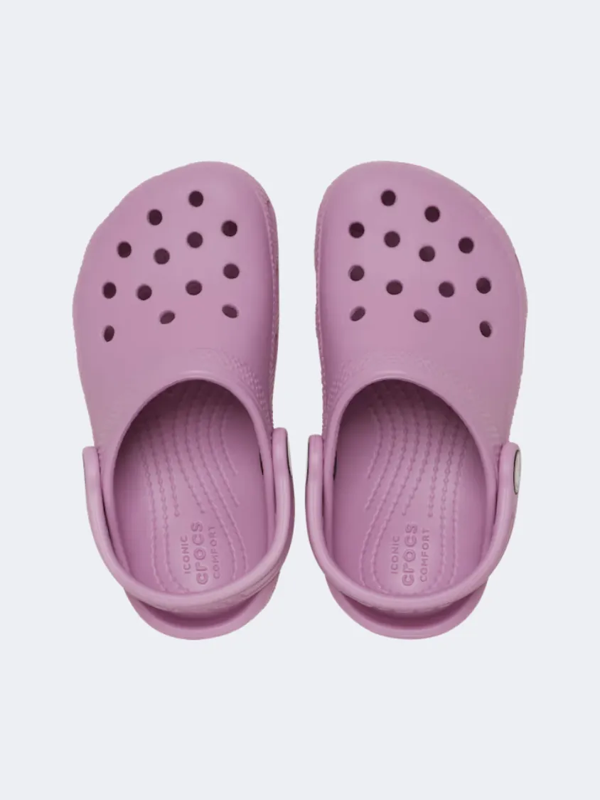 Crocs Classic Infant Lifestyle Clog Hydrangea construction Arch support