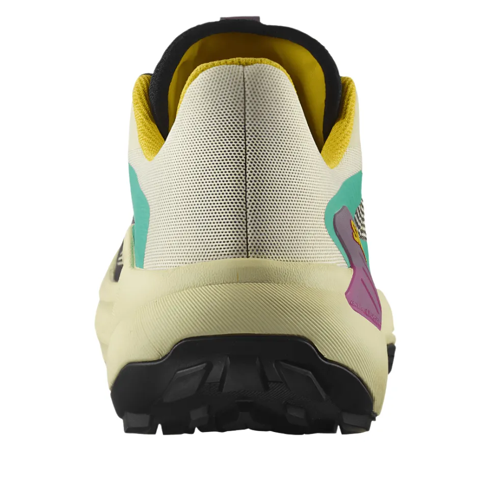 cross - country running option Salomon Men's Genesis Running Shoes in Transparent Yellow/Black/Willowherb AW25