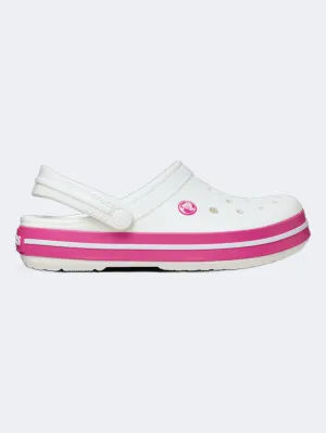 Crocs Crocband T Kids Lifestyle Clog White/Pink Crush Field Power Skin Fresh
