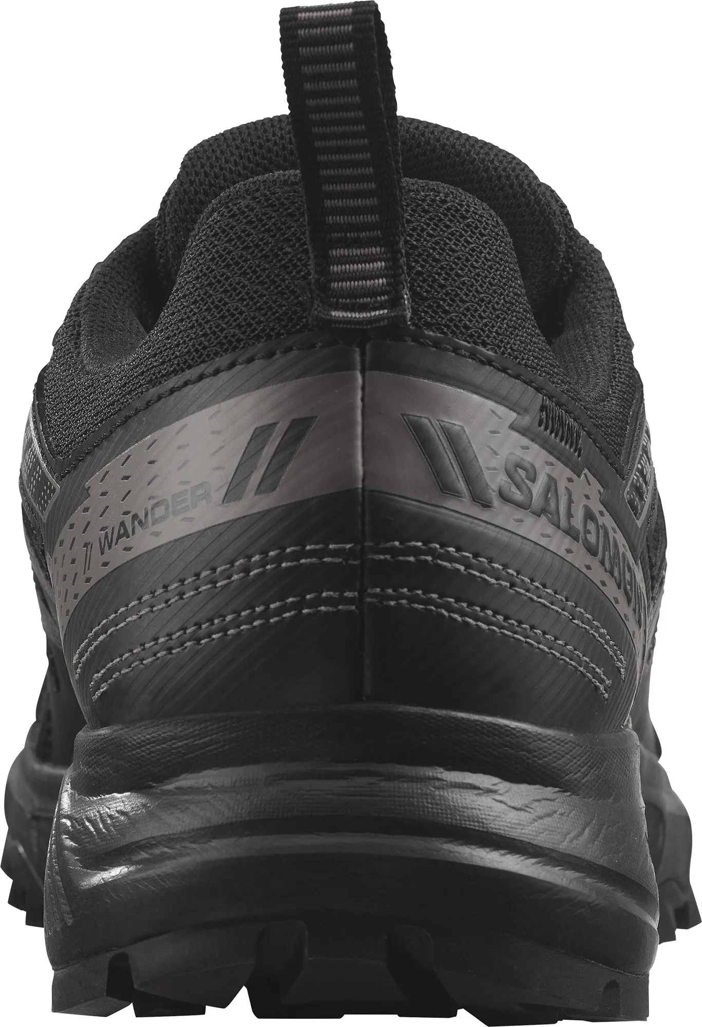 Form Fit Salomon Wander GORE-TEX Womens Trail Running Shoes - Black