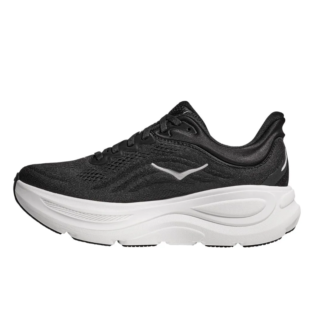 Elastic laces hoka Bondi 9 Men's Running Shoes