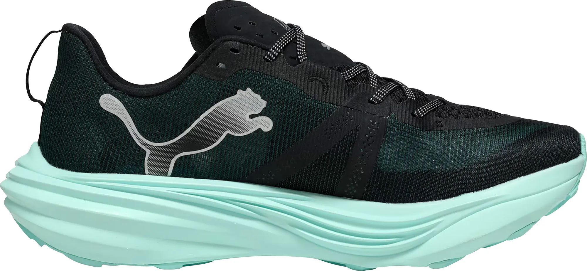 Puma Deviate Nitro Elite Mens Trail Running Shoes - Green Removable insole Washable