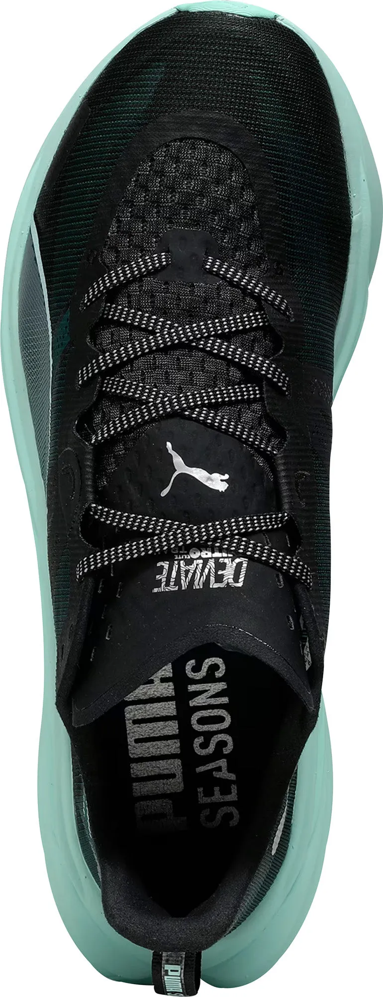 Fast Motion Minimal Support Puma Deviate Nitro Elite Mens Trail Running Shoes - Green
