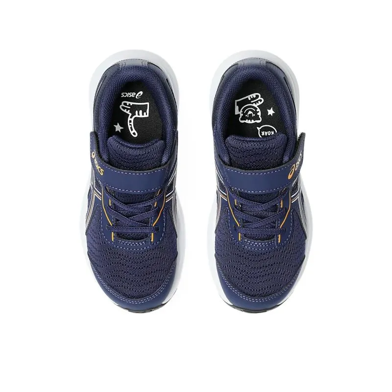 ASICS Contend 9 PS Kids Running Shoes Colossal durability zip - up - feature shoes