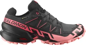 Salomon Speedcross 6 GORE-TEX Womens Trail Running Shoes - Black Long distance No Pressure