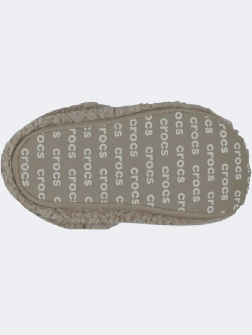Resort Mood Crocs Classic Cozzzy Kids Lifestyle Slippers Mushroom