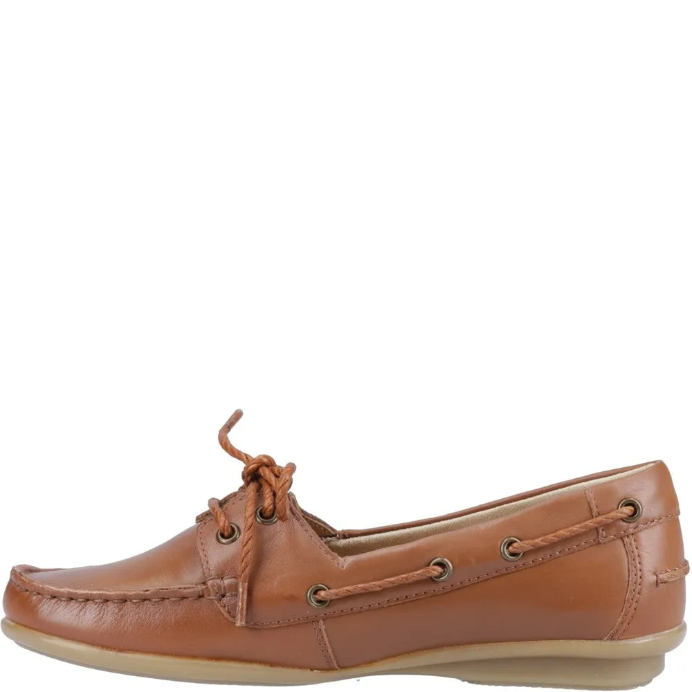 Move Light Tan Irene Boat Shoes