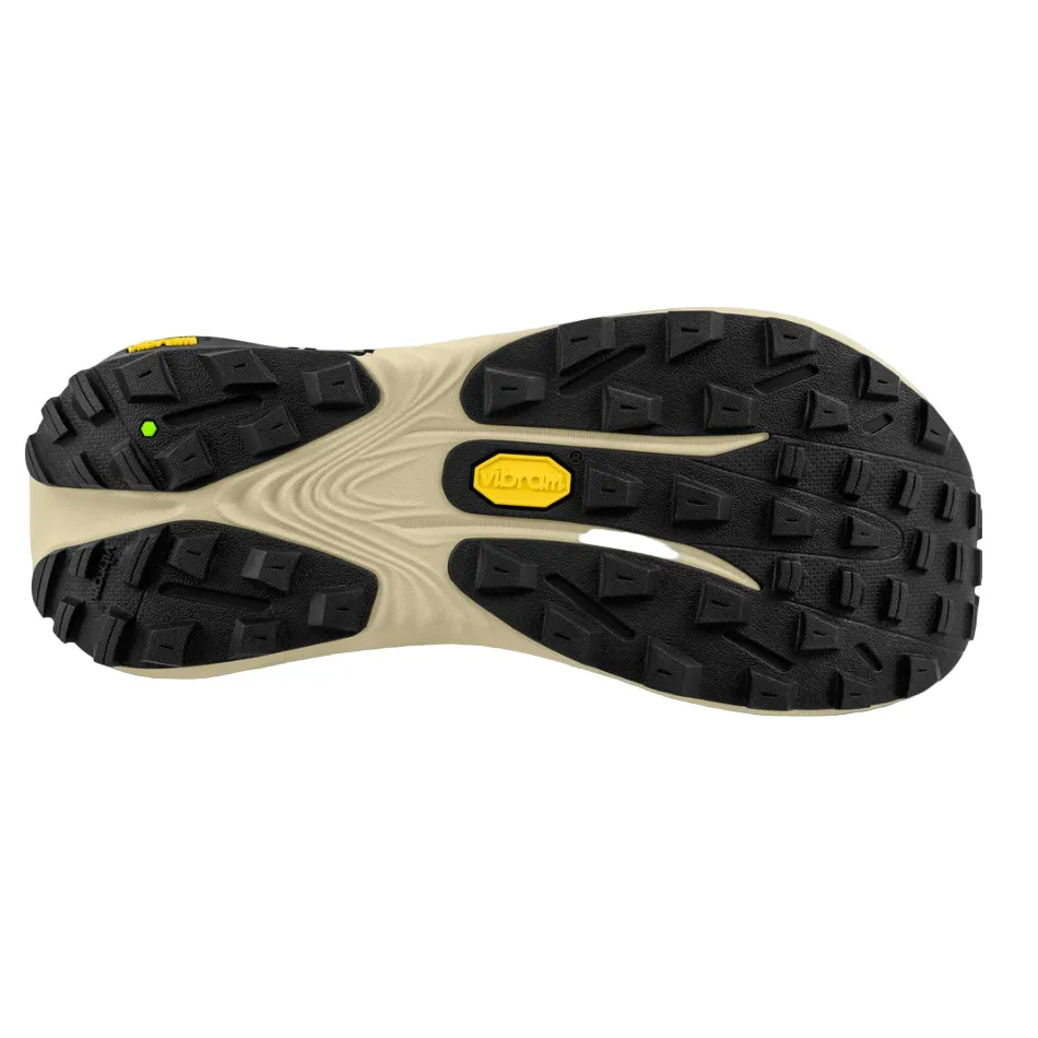 Topo Men's Vista Running Shoes in Black/Lime AW25 narrow - toe - box running shoes roller skating shoes