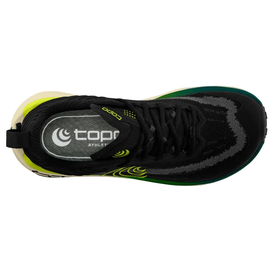 Sports Gear Topo Men's Vista Running Shoes in Black/Lime AW25