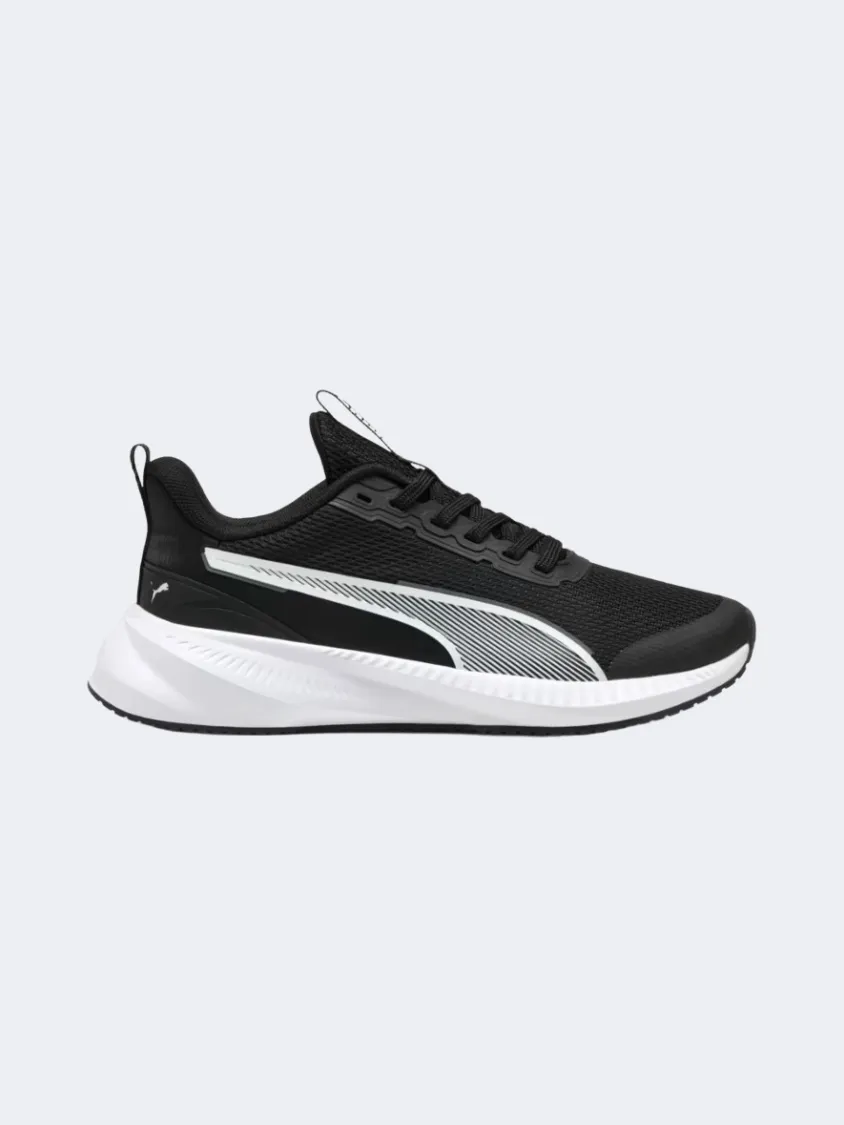 Puma Flyer Lite 3 Gs Boys Running Sneakers Black/White Work Life Night Glow