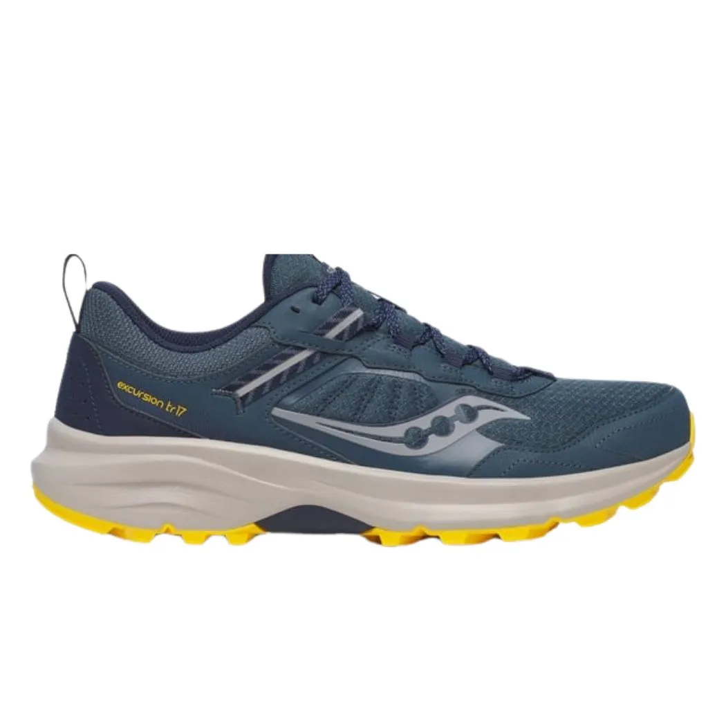 saucony Excursion TR17 Men's Trail Running Shoes Rapid Motion Reinforced Seams