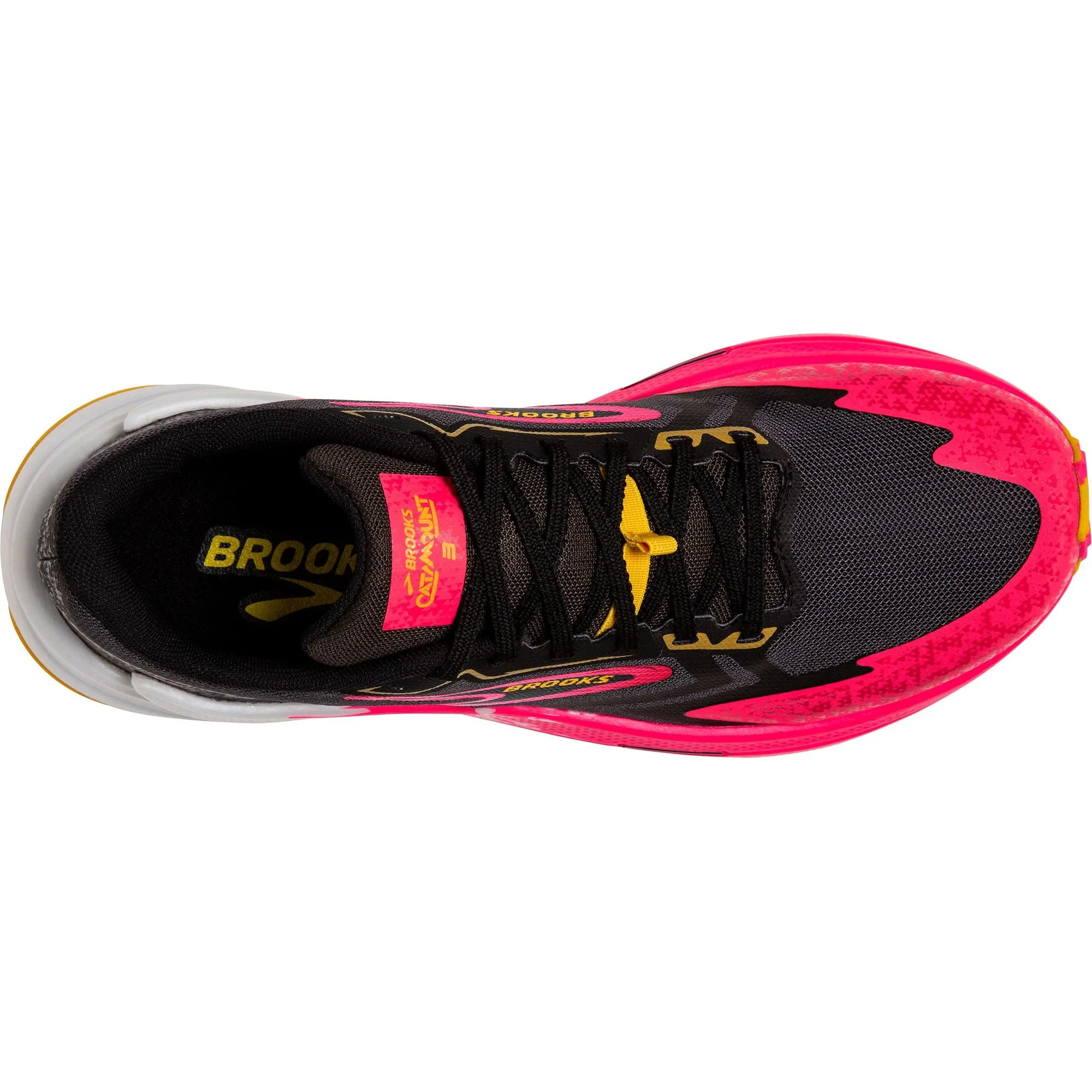 Brooks Catamount 3 Womens Trail Running Shoes - Black Full Range
