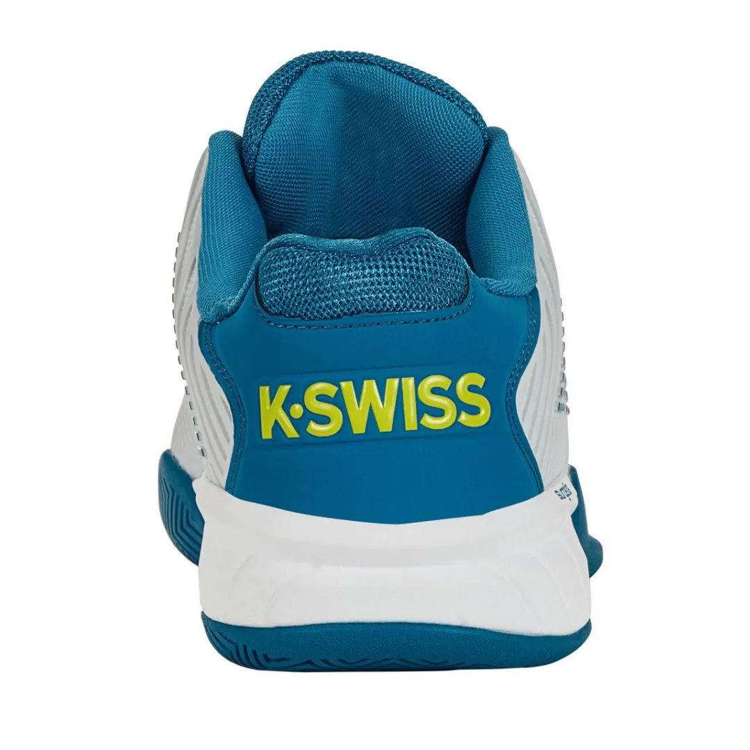 K Swiss Hypercourt Express AC Mens Tennis Shoes - White / Blue Daily Activity