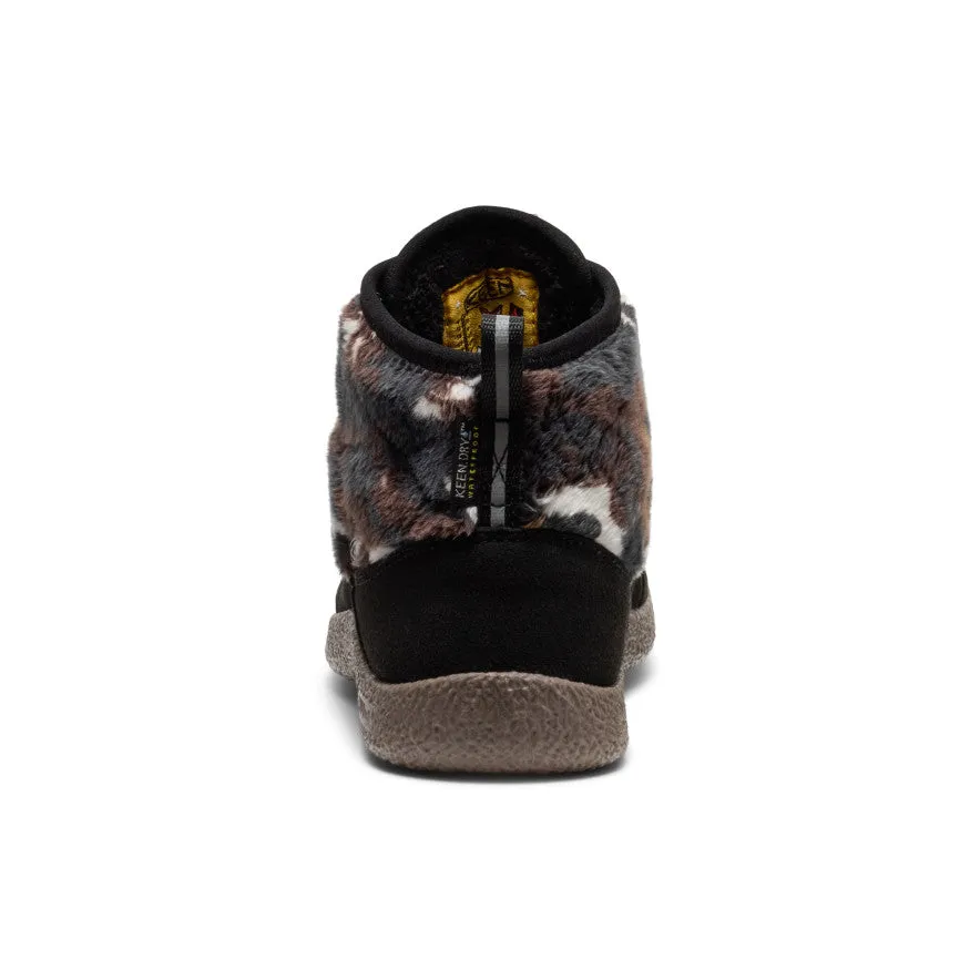 Star Edge Big Kids' Howser II Waterproof Chukka  |  Black/Star White