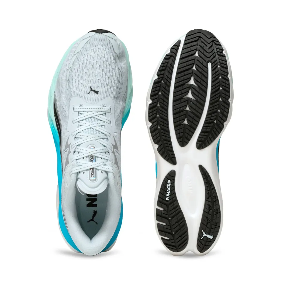 unique - running PUMA Men's Velocity NITRO 4 Running Shoes in Sea Glass/Speed Blue AW25