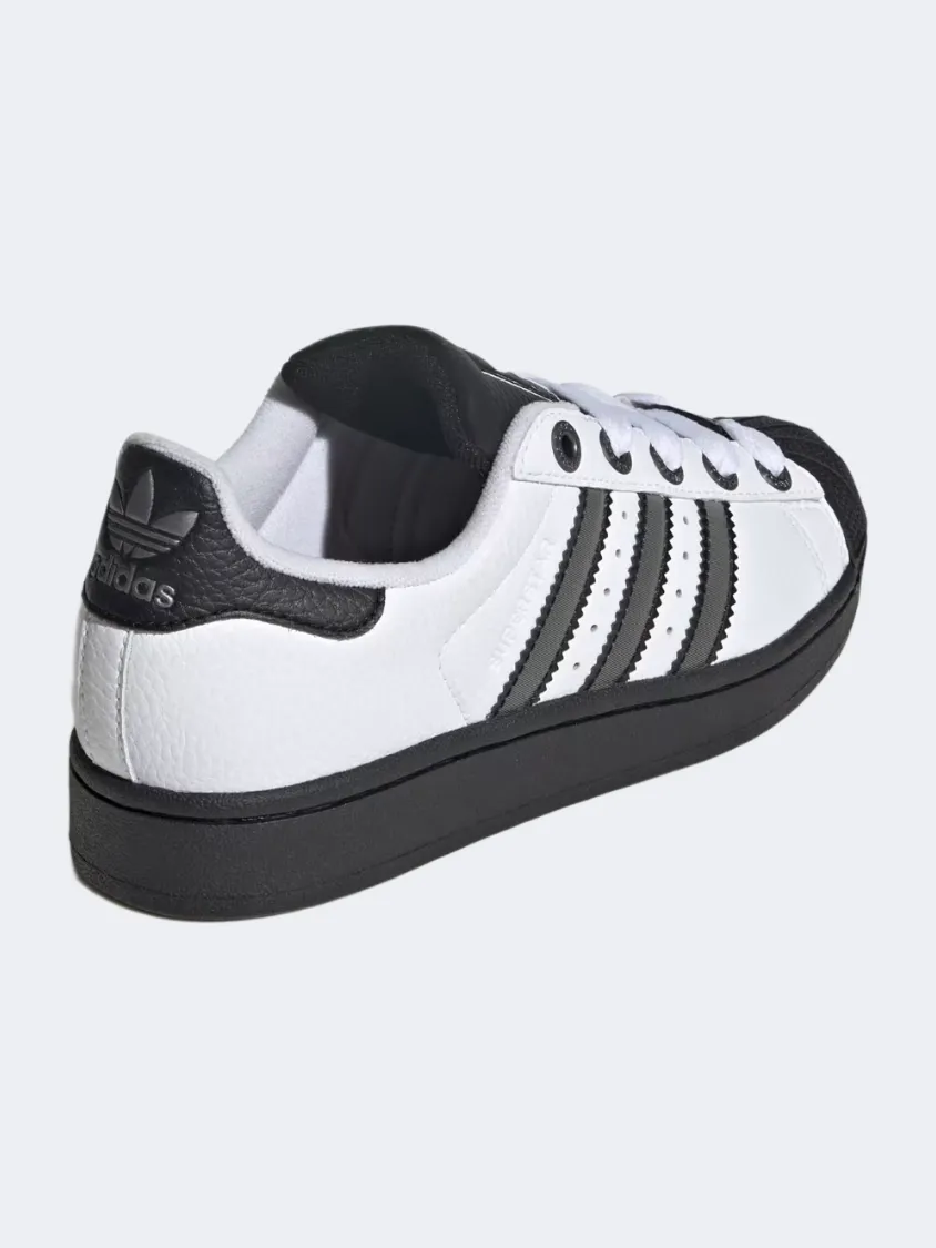 Star Shine Adidas Superstar Ii Gs Original Shoes White/Silver/Black