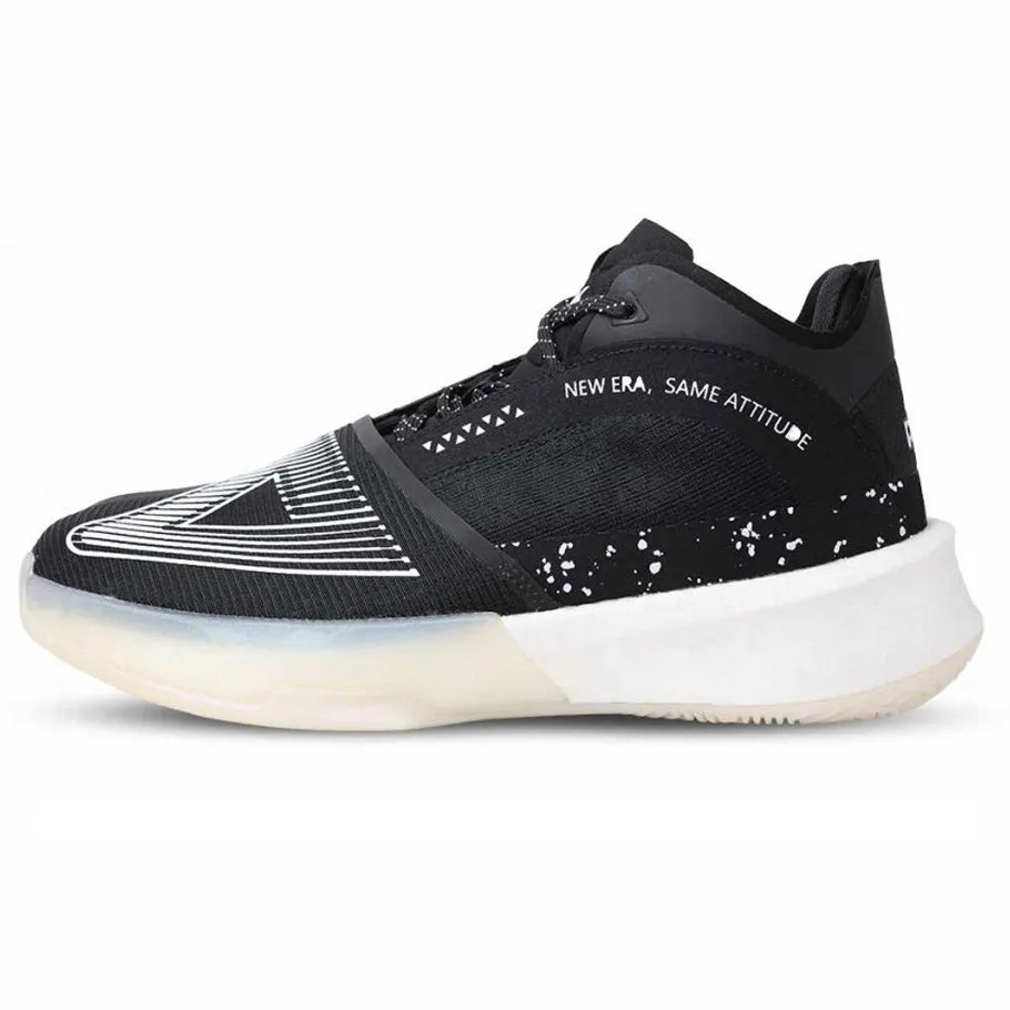 Sneakers Durability Anatomical Arch Hold PEAK Andrew Wiggins Basketball Shoes Limited Sneakers Black
