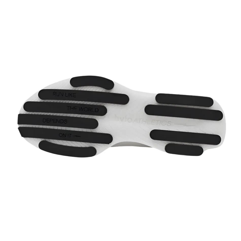 Hylo Unisex Impact Running Shoes in Black/White sports - themed shoes lining