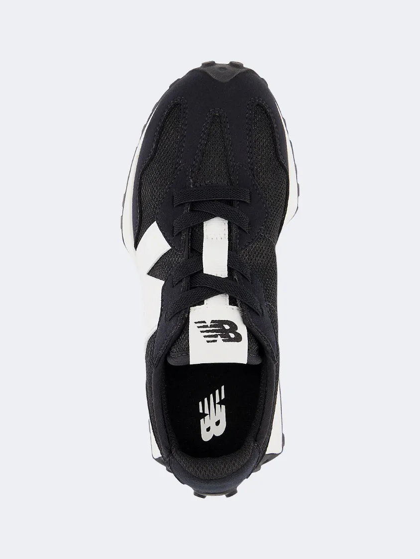 Month Strong New Balance 327 Ps-Boys Lifestyle Shoes Black/White