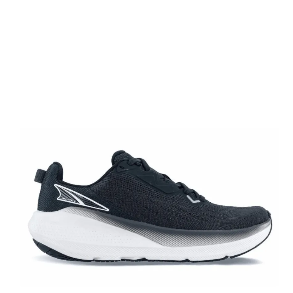 moisture - wicking insole shoes day - visibility shoes Altra Women's FWD Via Running Shoes in Black/White SS25