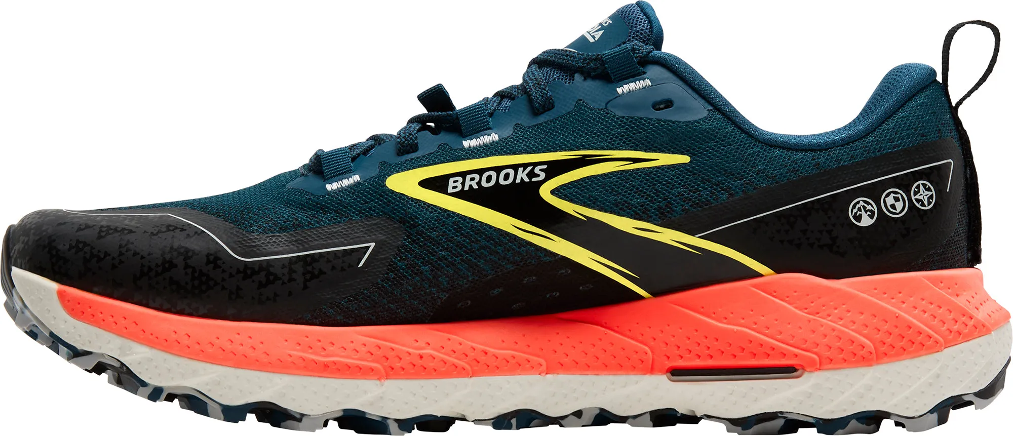Soft Grip Brooks Cascadia 18 Mens Trail Running Shoes - Blue