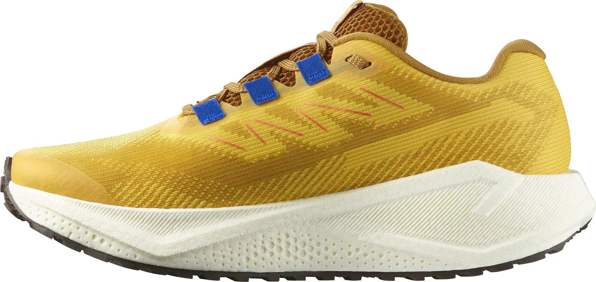 Salomon Aero Blaze 3 GRVL Mens Trail Running Shoes - Yellow Workout Ready