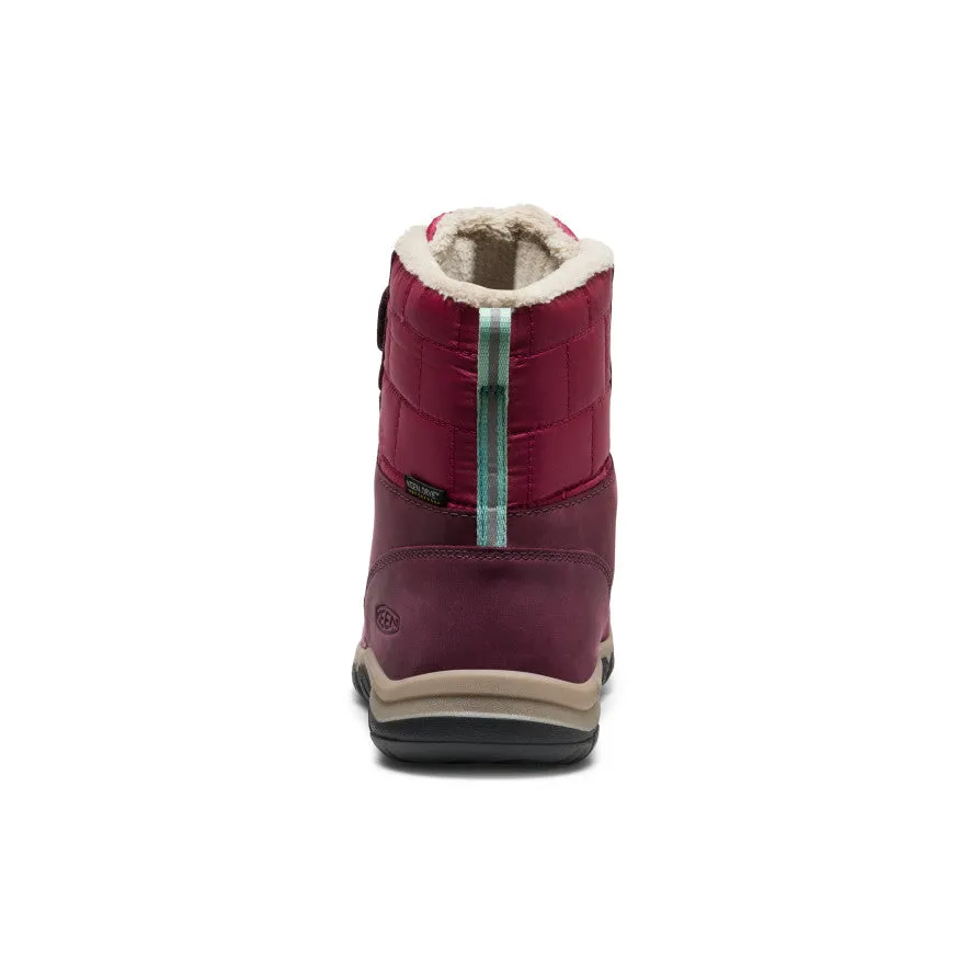 Big Kids' Kanibou Waterproof Winter Boot  |  Fig/Pink Lemonade Trail Strong