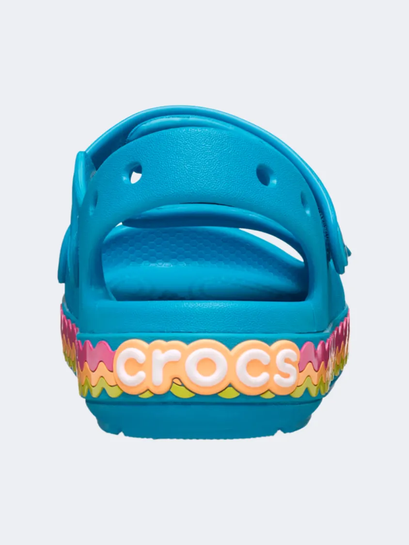 Crocs Crocband Cruiser Ricrac Infant Lifestyle Sandal Marina Power Grip Linen Air