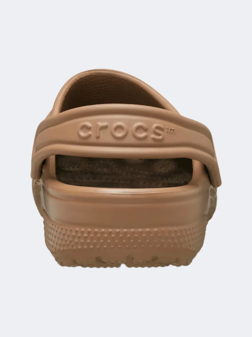 Urban Chill Lace Up Crocs Toddler Classic Infant Lifestyle Clog Milk Chocolate