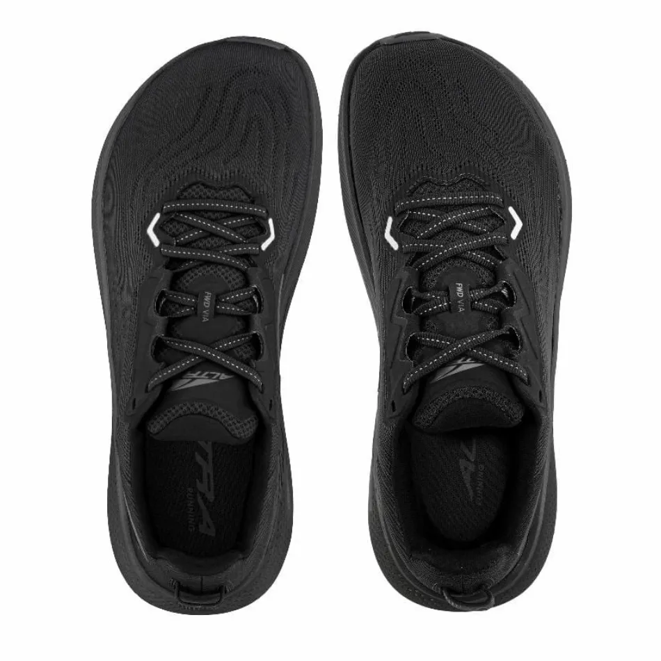 Altra Men's FWD Via Running Shoes in Black/Black SS25 Gym workout Dry