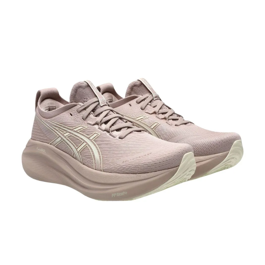 asics Gel-Nimbus 27 Women's Running Shoes Dream Walk Comfort Outsole