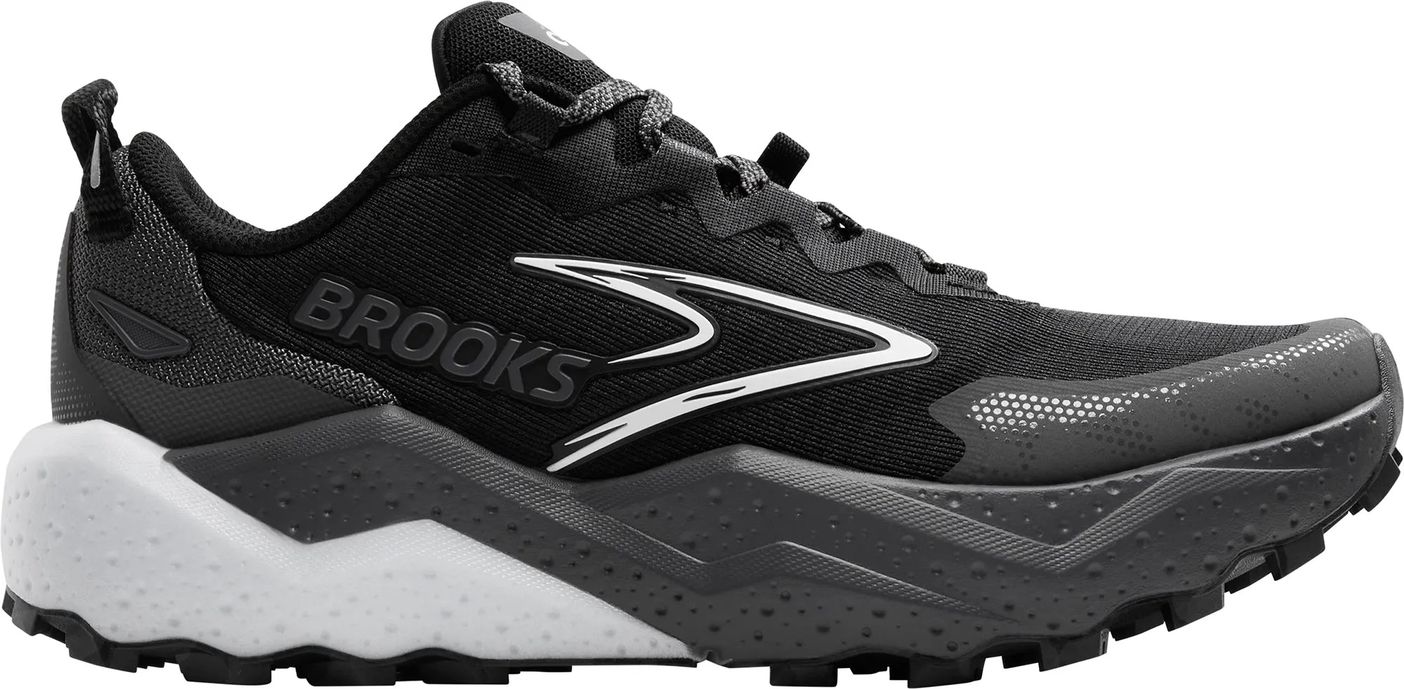 Water   Resistant Brooks Caldera 8 Mens Trail Running Shoes - Black