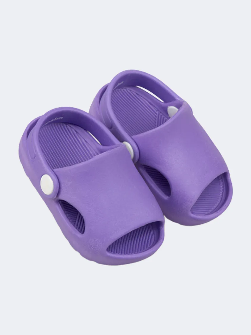 Oil And Gaz Chic Beach Infant Sandals Purple Comfort Shank Fire Red