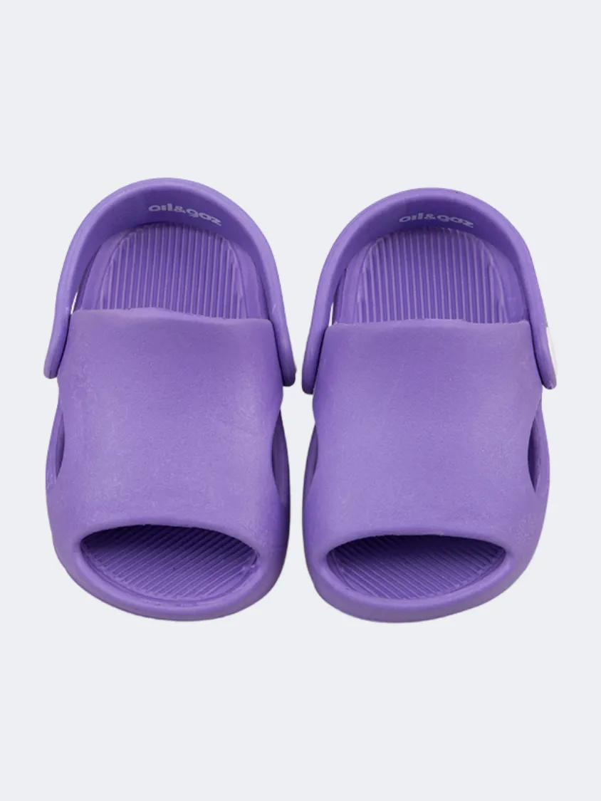 Cactus Cool Padded Oil And Gaz Chic Beach Infant Sandals Purple