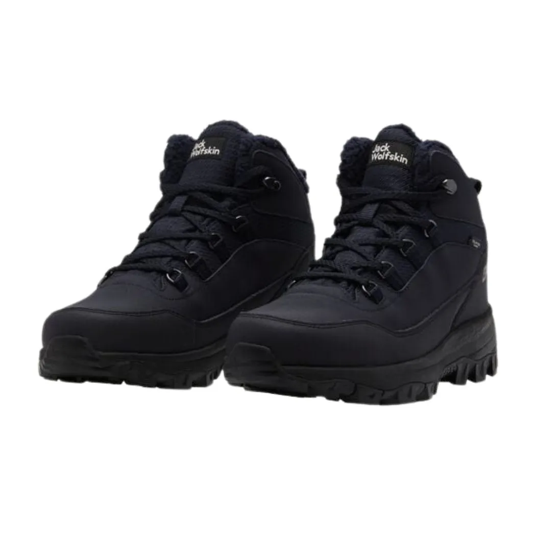 jack wolfskin Everquest Texapore Mid Men's Waterproof Winter Shoes Leather