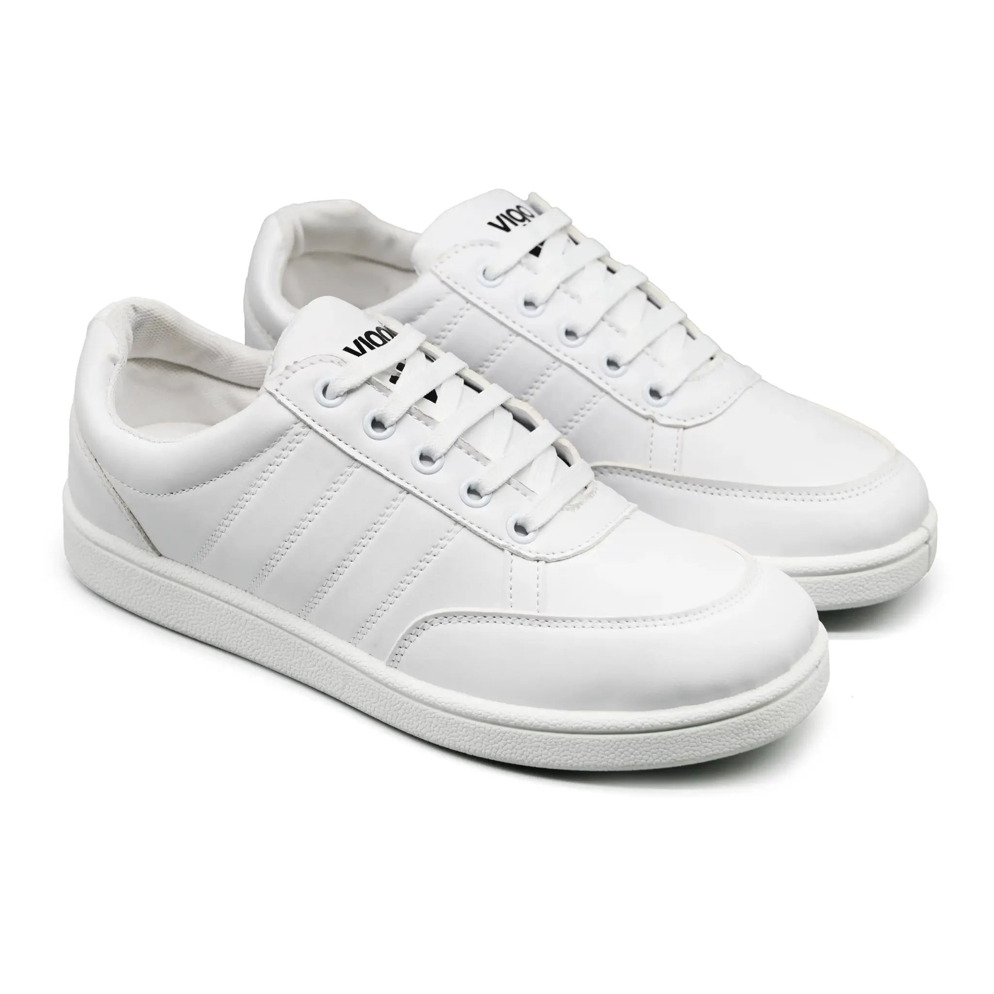 Vigo Kicks N - All White Stylish Motion