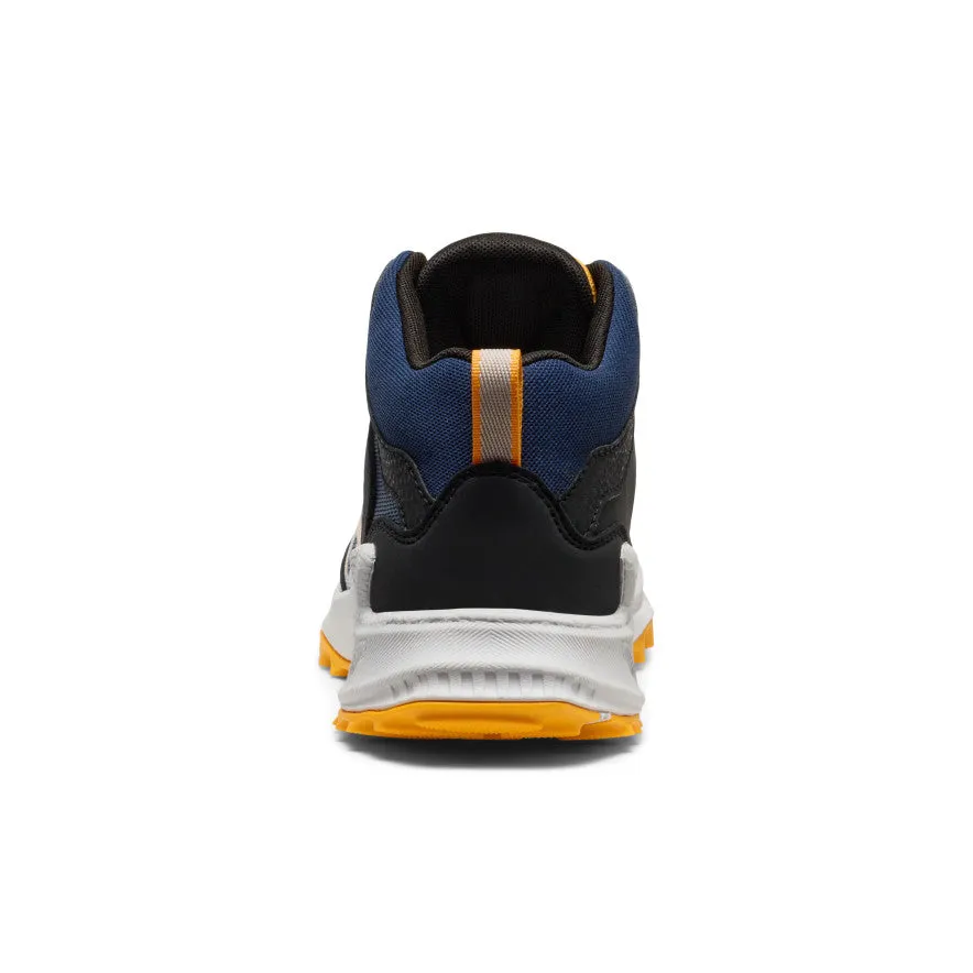 Big Kids' Zionic Waterproof Boot  |  Naval Academy/Bright Marigold Anti Bacterial Game Fit