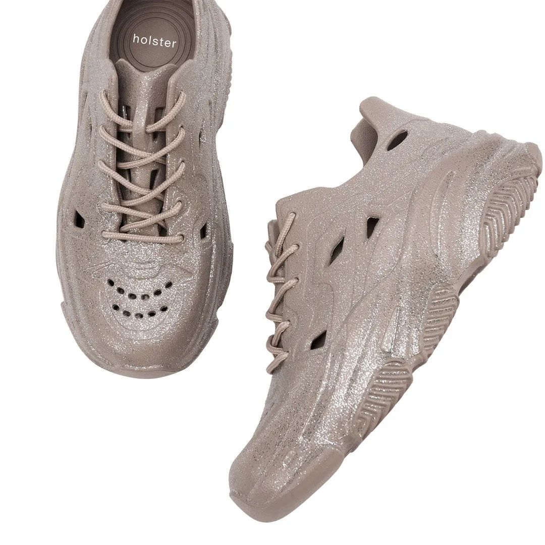 Fierce Bundle - White / Beige Glitter ergonomic