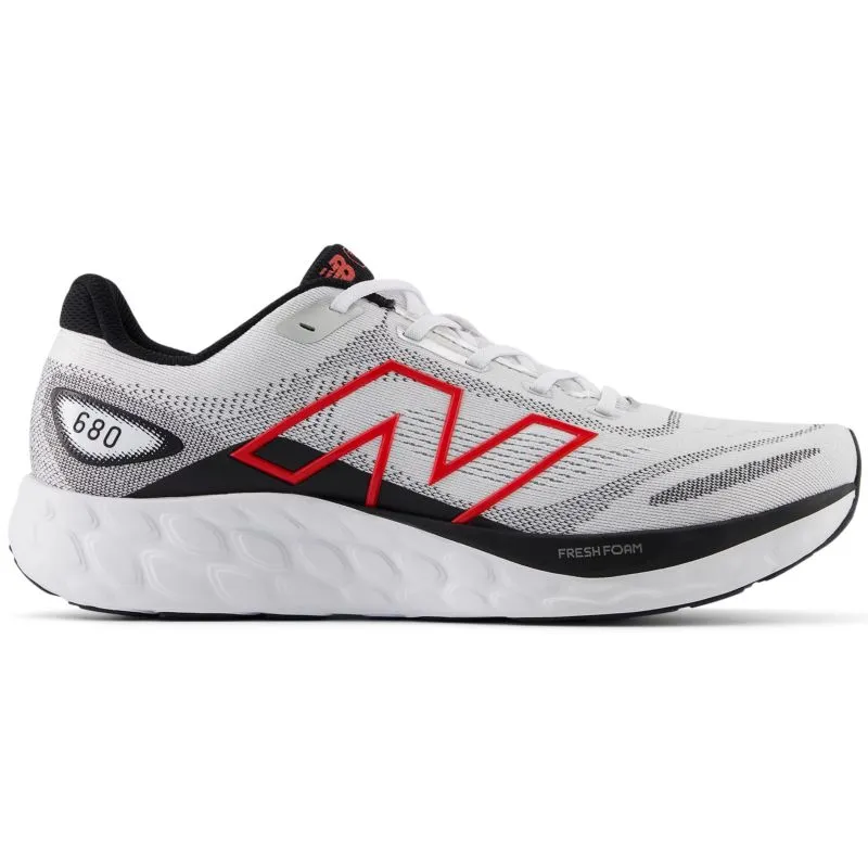 supportive foam shoes Comfort Strapping New Balance Fresh Foam X 680v8 2E WIDE Mens Running Shoes