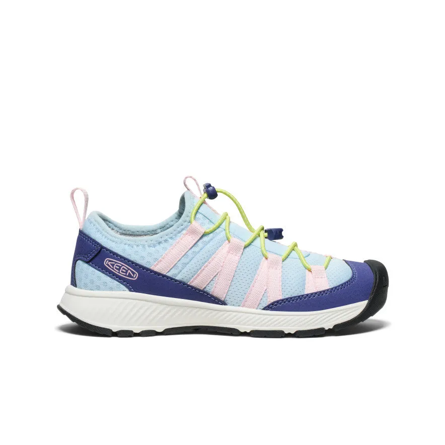 night walk Swift Glide Little Kids' Motozoa Sneaker  |  Skipper Blue/Giggle Pink
