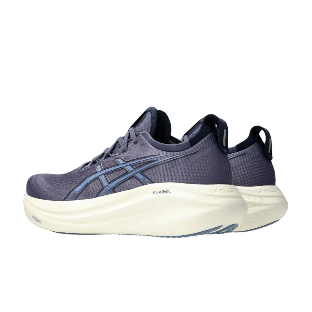 Lace Up Sky Blue asics Gel-Nimbus 27 Men's Running Shoes