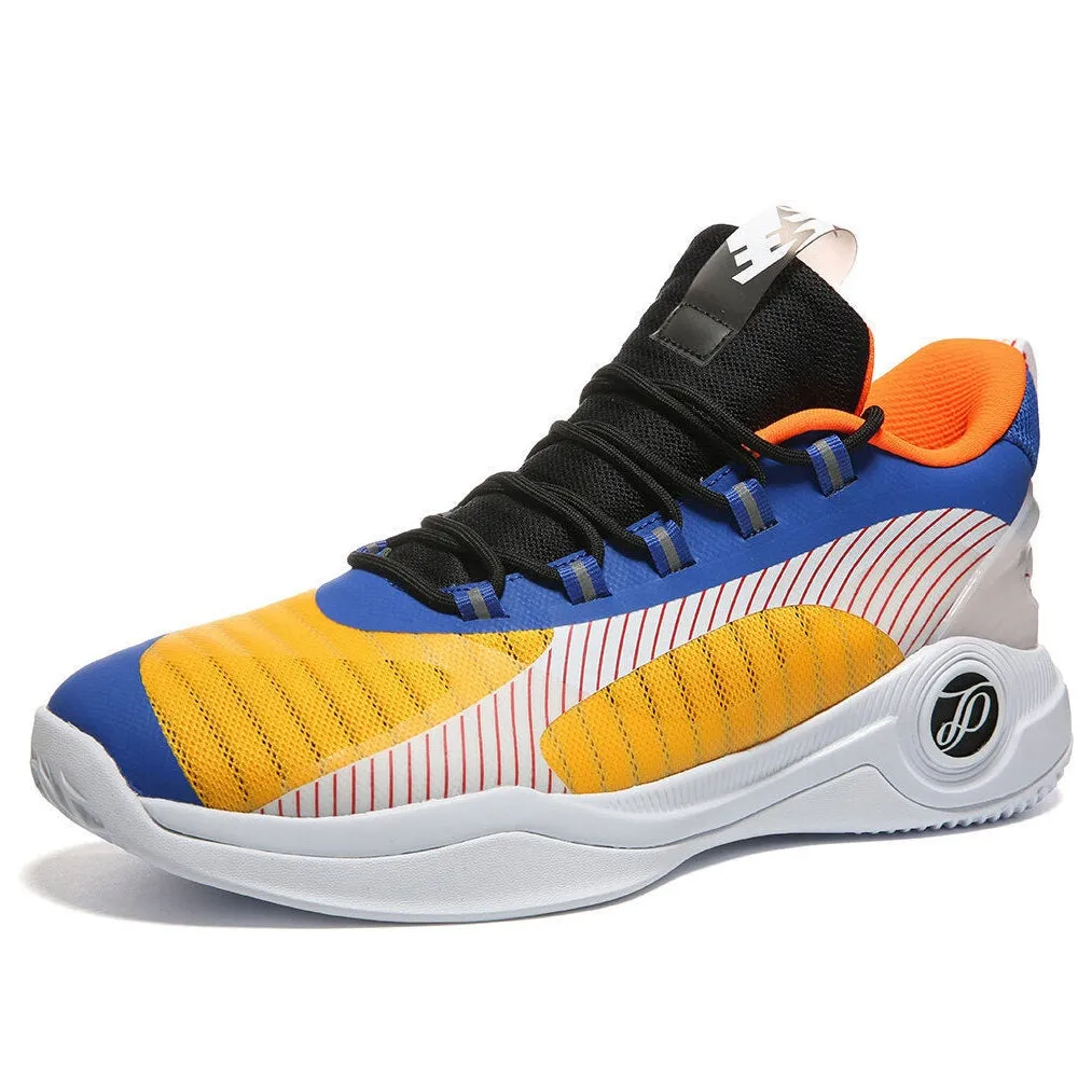 Synthetic PEAK Tony Parker Basketball Shoes TP9 Sneakers Orange EW02051A