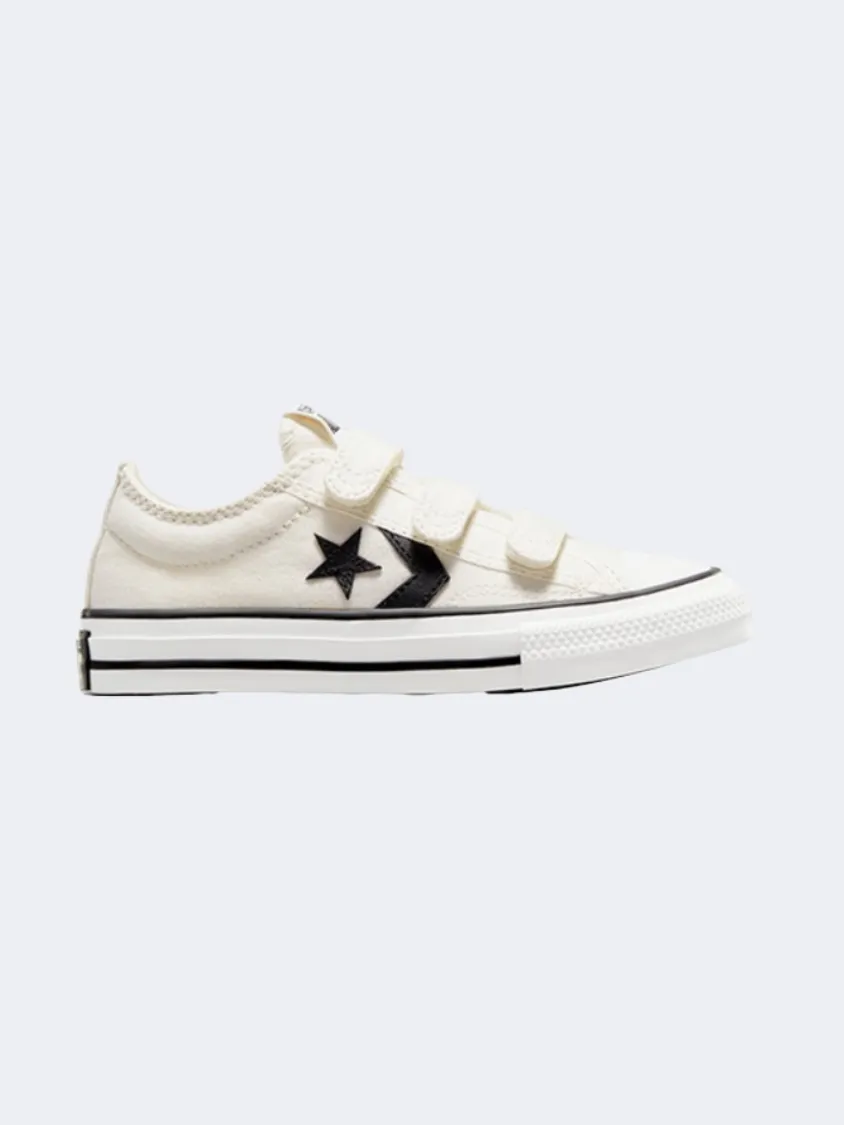 Trend Hot Converse Star Player 76 3V Ps Lifestyle Shoes Vintage White/Black